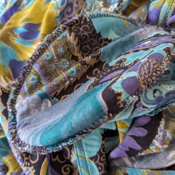 Vintage Clasile Paisley Rayon button up blouse - Picture 9 of 10